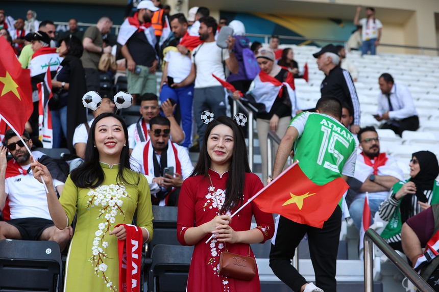 VTV5 VTV6 trực tiếp bóng đá Việt Nam vs Iraq (1-0): Việt Nam chỉ còn 10 người (Hết hiệp 1) - Ảnh 9.