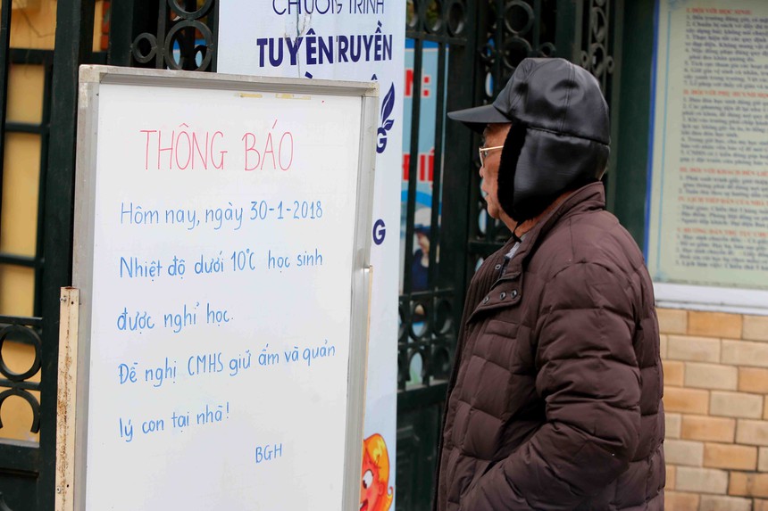 Bắc Bộ và Trung Bộ rét hại, vùng núi có băng giá - Ảnh 1.