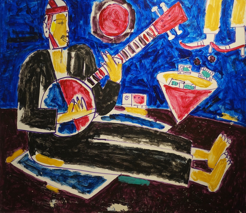 Hội họa Lê Công Thành - như một thứ trầm tích - Ảnh 6.