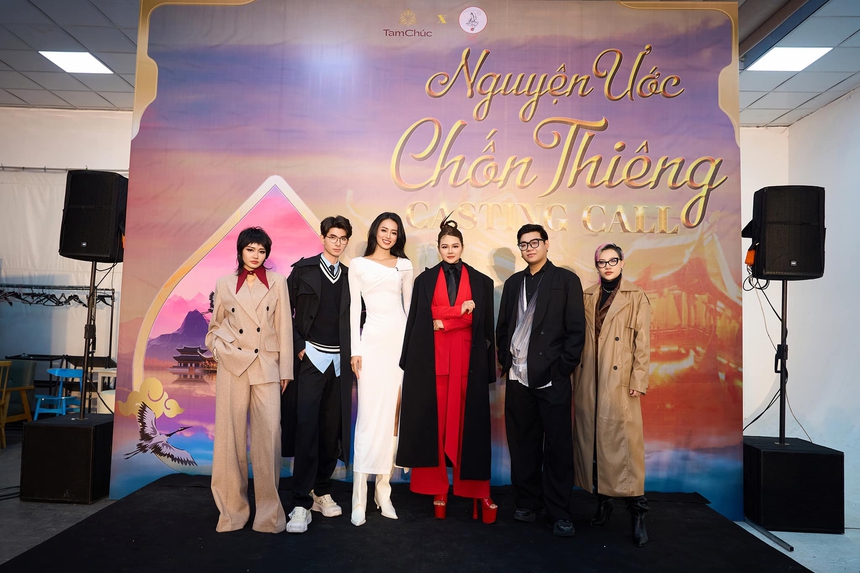 Á hậu Bùi Khánh Linh làm giám khảo casting show 'Nguyện ước chốn thiêng' - Ảnh 4.