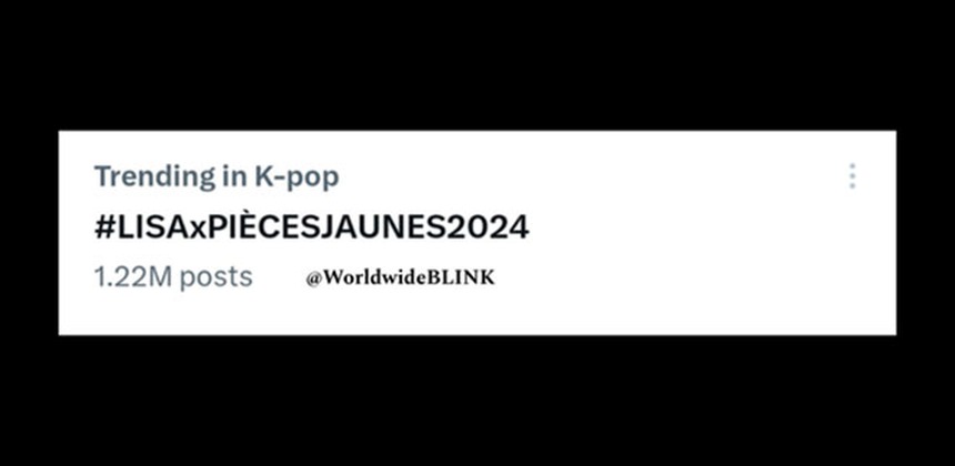 Lisa Blackpink chiếm lĩnh các trend chính trên toàn cầu với sự kiện từ thiện Pièces Jaunes ở Pháp - Ảnh 10.