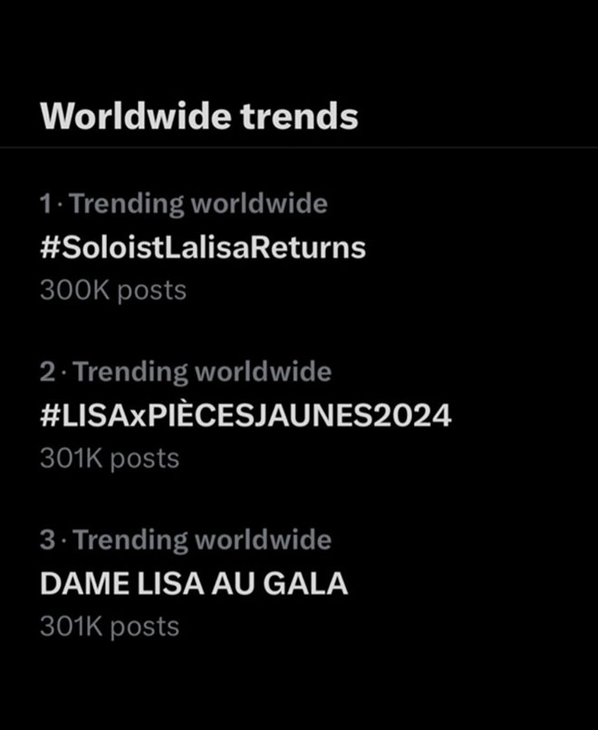 Lisa Blackpink chiếm lĩnh các trend chính trên toàn cầu với sự kiện từ thiện Pièces Jaunes ở Pháp - Ảnh 9.