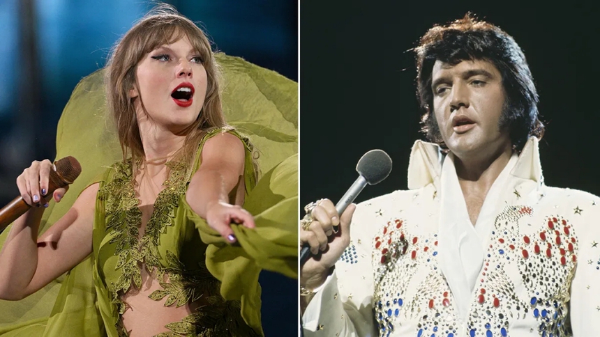 Taylor Swift phá kỷ lục Billboard của Elvis Presley - Ảnh 1.