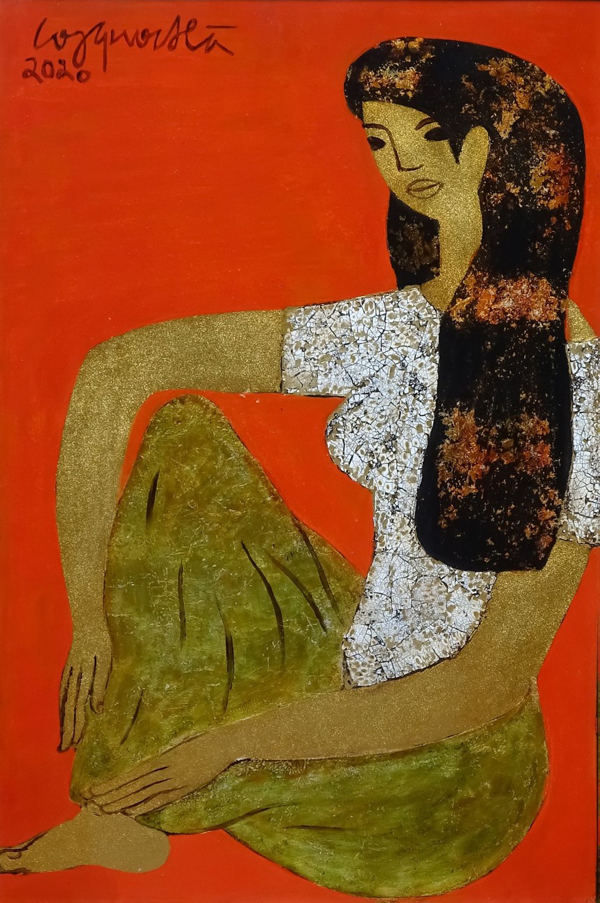 Triển lãm 'Chào xuân 2024' - Những câu chuyện thú vị về nghệ thuật sơn mài truyền thống - Ảnh 2.