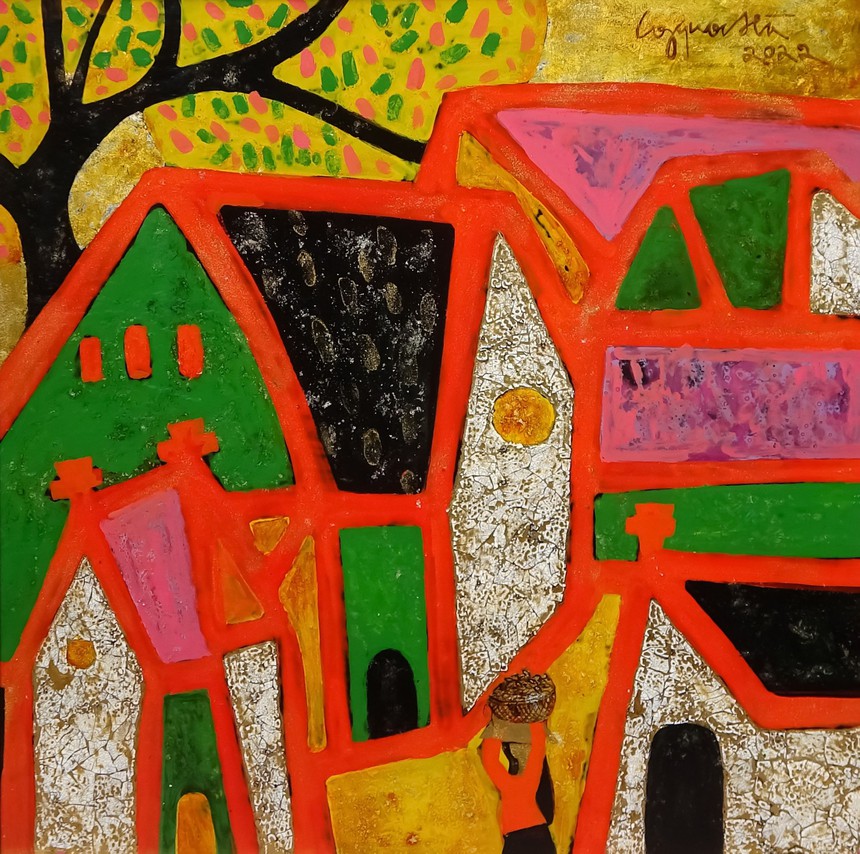 Triển lãm 'Chào xuân 2024' - Những câu chuyện thú vị về nghệ thuật sơn mài truyền thống - Ảnh 1.