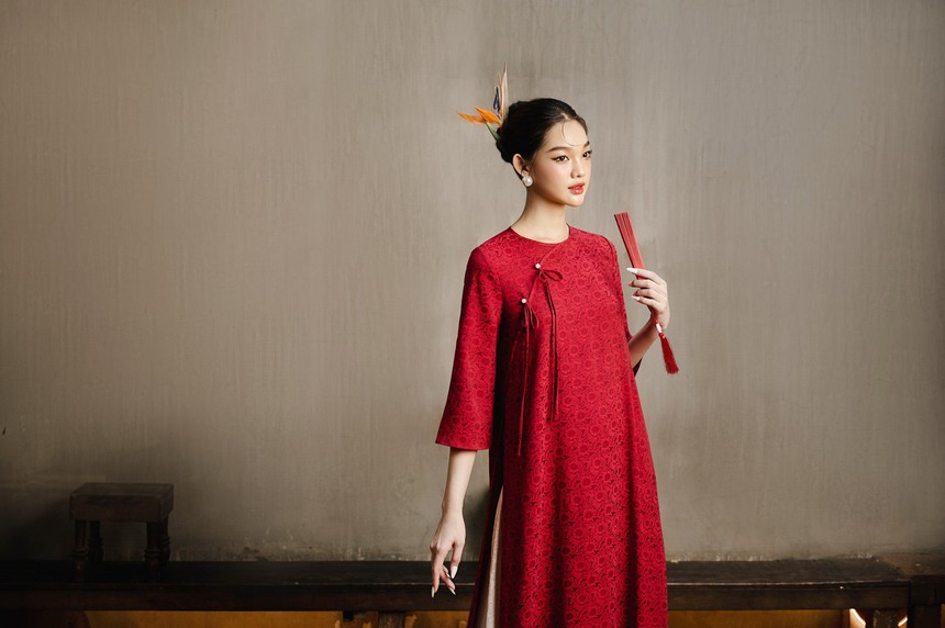 Gợi ý chọn áo dài cách tân trẻ trung cho mùa Tết - Ảnh 15.