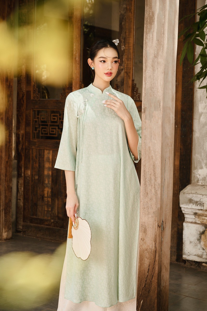 Gợi ý chọn áo dài cách tân trẻ trung cho mùa Tết - Ảnh 5.