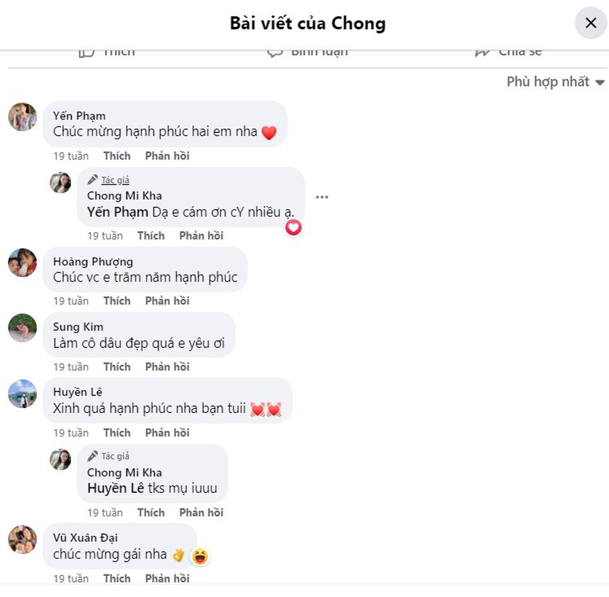 Hoa khôi bóng chuyền Việt Nam báo tin vui sau đám cưới đẹp như mơ, được huyền thoại Phạm Thị Yến vào chúc mừng - Ảnh 3. Hoa khôi bóng chuyền Việt Nam báo tin vui sau đám cưới đẹp như mơ, được huyền thoại Phạm Thị Yến vào chúc mừng - Ảnh 3.