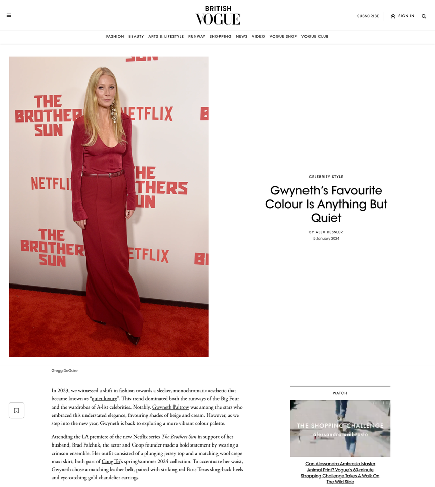 Lần đầu nên duyên cùng Công Trí, Gwyneth Paltrow “càn quét” hàng loạt tạp chí lừng lẫy - Ảnh 9.