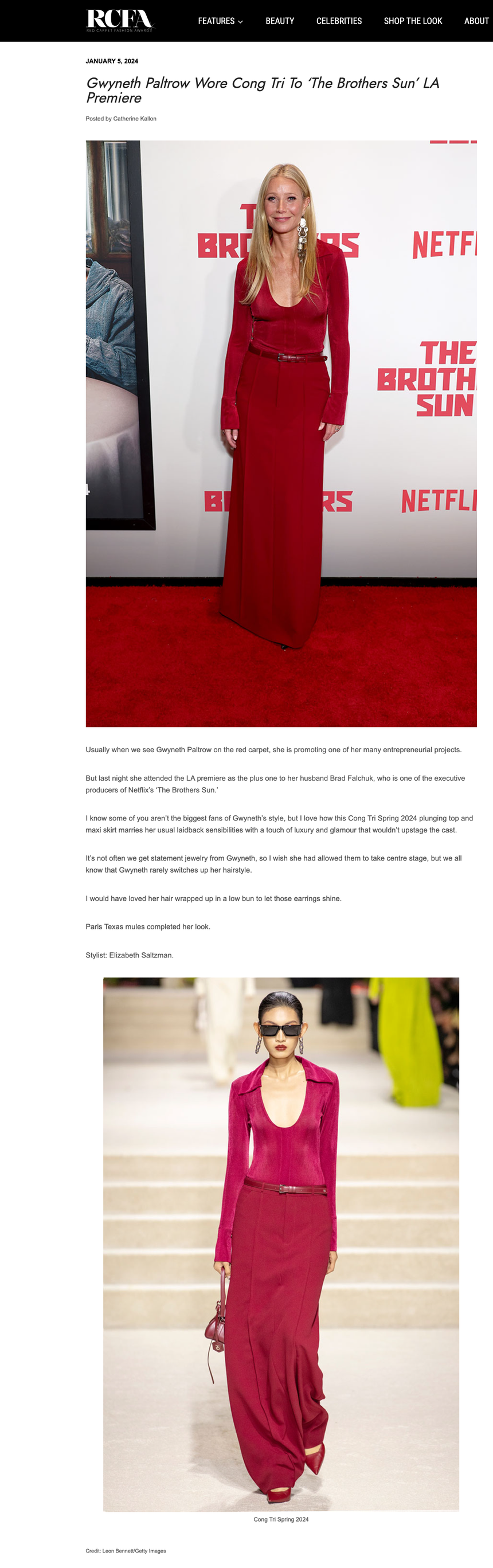 Lần đầu nên duyên cùng Công Trí, Gwyneth Paltrow “càn quét” hàng loạt tạp chí lừng lẫy - Ảnh 8.