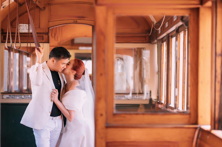 Vân Hugo và chồng doanh nhất tổ chức đám cưới xa hoa tại bờ biển Phú Quốc - Ảnh 4.