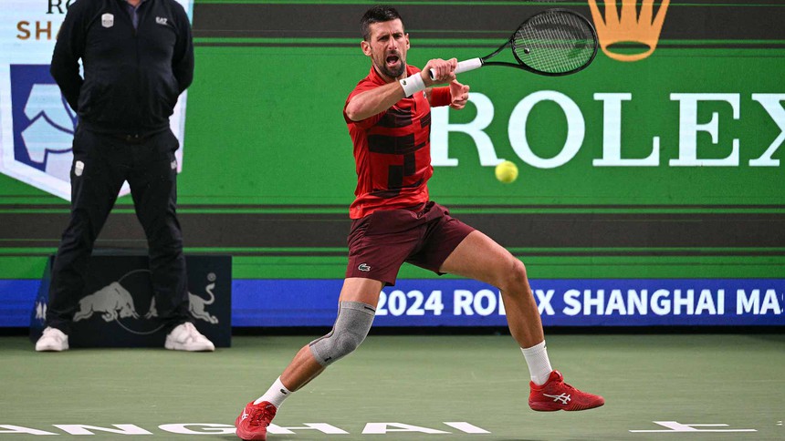 Loại Taylor Fritz, Djokovic gặp Jannik Sinner trong trận chung kết trong mơ ở Thượng Hải - Ảnh 2. Djokovic