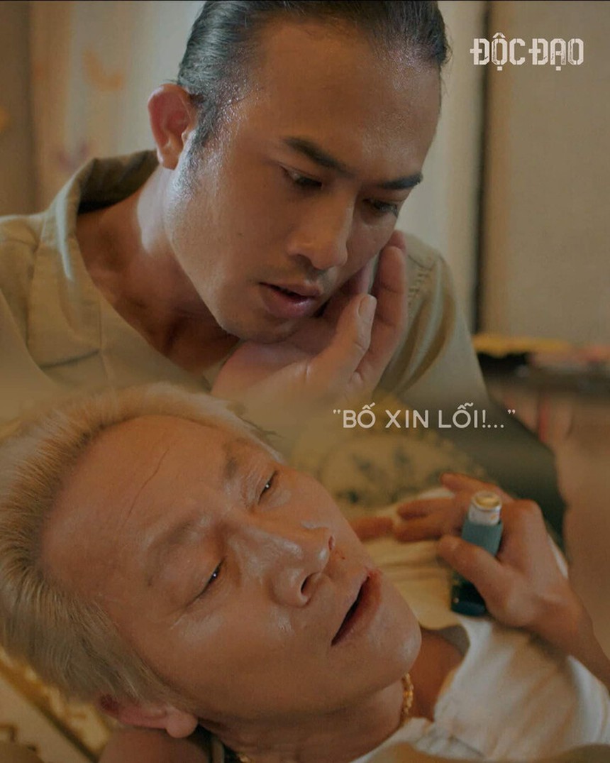 'Ông trùm' Hoàng Hải và phản ứng khi nhìn thấy ảnh trên... bàn thờ phim 'Độc đạo' - Ảnh 3. 'Ông trùm' Hoàng Hải và phản ứng khi nhìn thấy ảnh trên... bàn thờ phim 'Độc đạo' - Ảnh 3.