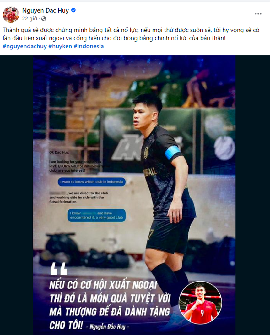 Tiền đạo ghi bàn thắng lịch sử cho ĐT Việt Nam ở World Cup sắp có lần đầu tiên xuất ngoại, bến đỗ cực bất ngờ - Ảnh 1. Tiền đạo ghi bàn thắng lịch sử cho ĐT Việt Nam ở World Cup sắp có lần đầu tiên xuất ngoại, bến đỗ cực bất ngờ - Ảnh 1.