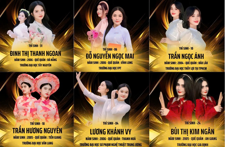 Nhan sắc dàn thí sinh đầu tiên tại cuộc thi ảnh online "Hoa hậu Di sản Áo dài Việt Nam 2024" - Ảnh 4. Nhan sắc dàn thí sinh đầu tiên tại cuộc thi ảnh online "Hoa hậu Di sản Áo dài Việt Nam 2024" - Ảnh 4.