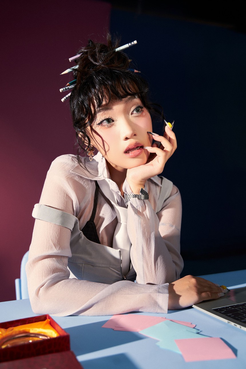 Chi Xê "bắt tay" Trang Pháp và anh trai Công Dương trong MV "Ý em là" - Ảnh 3.