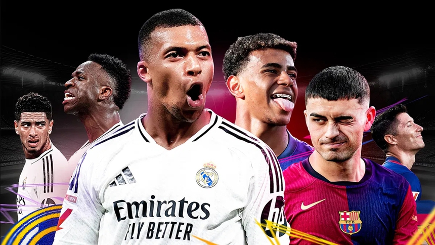 Vòng 11 La Liga, 02h00 ngày 27/10, sân Bernabeu, Real Madrid – Barcelona: El Clasico đỉnh cao đã trở lại! - Ảnh 1. Vòng 11 La Liga, 02h00 ngày 27/10, sân Bernabeu, Real Madrid – Barcelona: El Clasico đỉnh cao đã trở lại! - Ảnh 1.