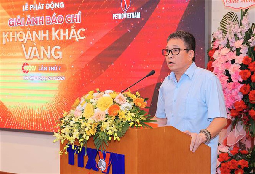 Thông tấn xã Việt Nam phát động Giải Ảnh báo chí "Khoảnh khắc Vàng" lần thứ 7 - Ảnh 2.