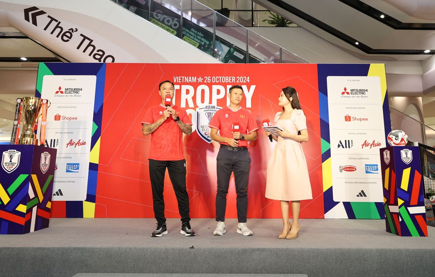 Bảo Khanh, Hồng Sơn và Thành Lương mong đội tuyển Việt Nam thành công ở ASEAN Cup 2024 - Ảnh 2. Bảo Khanh, Hồng Sơn và Thành Lương mong đội tuyển Việt Nam thành công ở ASEAN Cup 2024 - Ảnh 2.