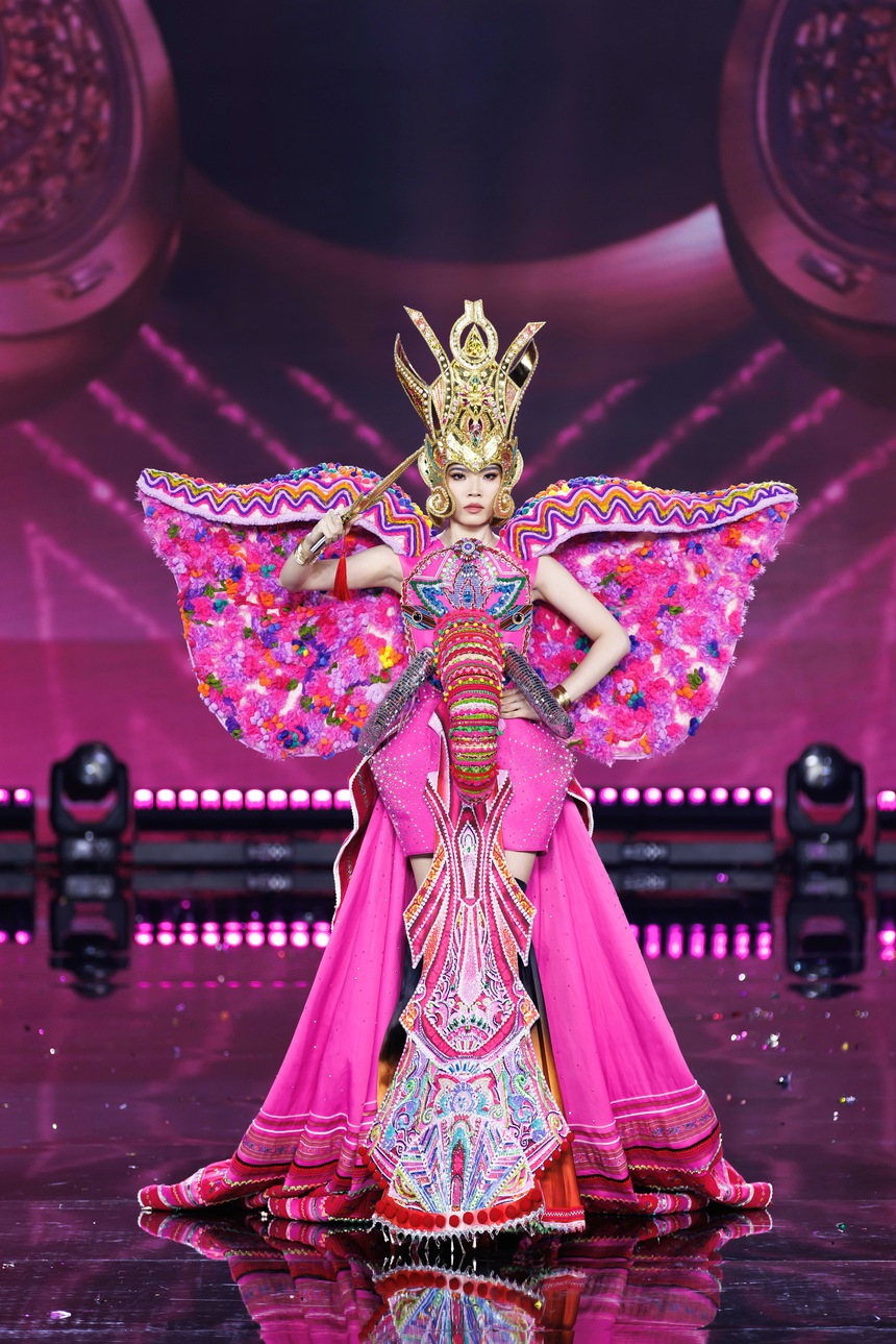 Bùng nổ đêm Trang phục Văn hóa Dân tộc tại Hoa hậu Quốc gia Việt Nam - Ảnh 3. Bùng nổ đêm Trang phục Văn hóa Dân tộc tại Hoa hậu Quốc gia Việt Nam - Ảnh 3.