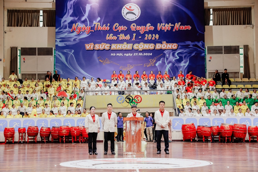 Sự kiện "Ngày Thái cực quyền Việt Nam – Vì sức khỏe cộng đồng" lần thứ I diễn ra thành công tốt đẹp - Ảnh 2.