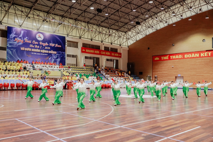 Sự kiện "Ngày Thái cực quyền Việt Nam – Vì sức khỏe cộng đồng" lần thứ I diễn ra thành công tốt đẹp - Ảnh 6.