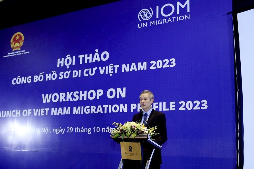 Công bố Hồ sơ Di cư Việt Nam 2023: Khẳng định những nỗ lực của Việt Nam trong quản trị di cư - Ảnh 1. Công bố Hồ sơ Di cư Việt Nam 2023: Khẳng định những nỗ lực của Việt Nam trong quản trị di cư - Ảnh 1.