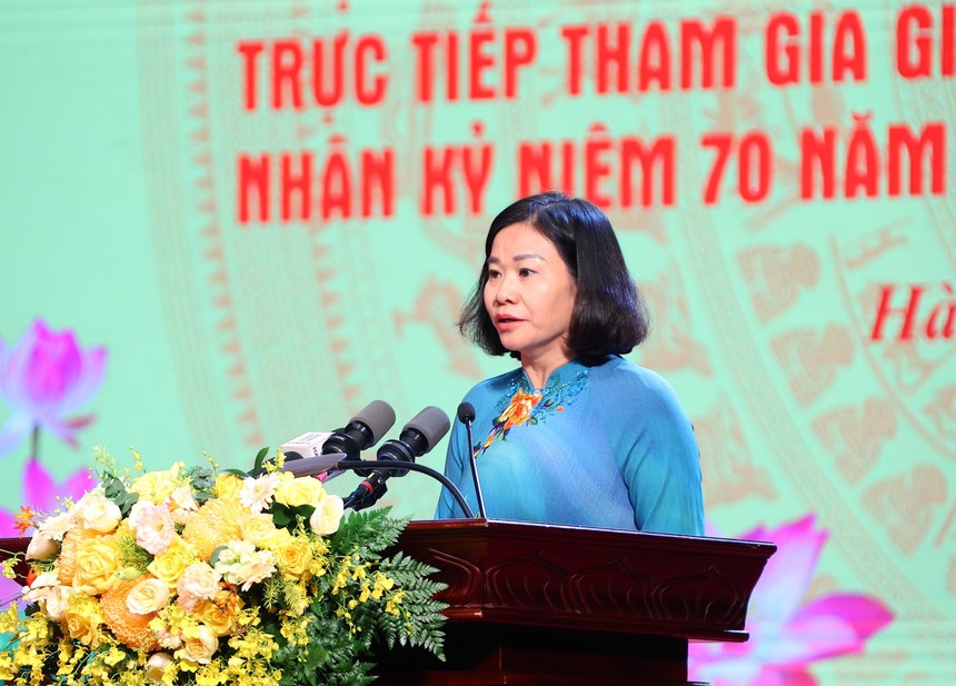 70 năm Giải phóng Thủ đô: Tri ân người trực tiếp tham gia giải phóng Thủ đô - Ảnh 4. 70 năm Giải phóng Thủ đô: Tri ân người trực tiếp tham gia giải phóng Thủ đô - Ảnh 4.