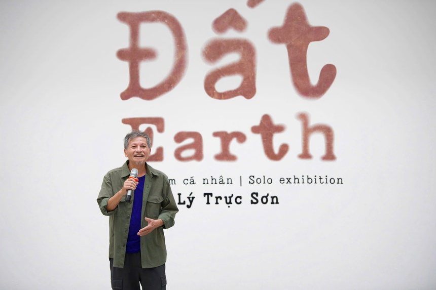 VCCA giới thiệu triển lãm "Đất - Earth" của họa sĩ Lý Trực Sơn - Ảnh 2.