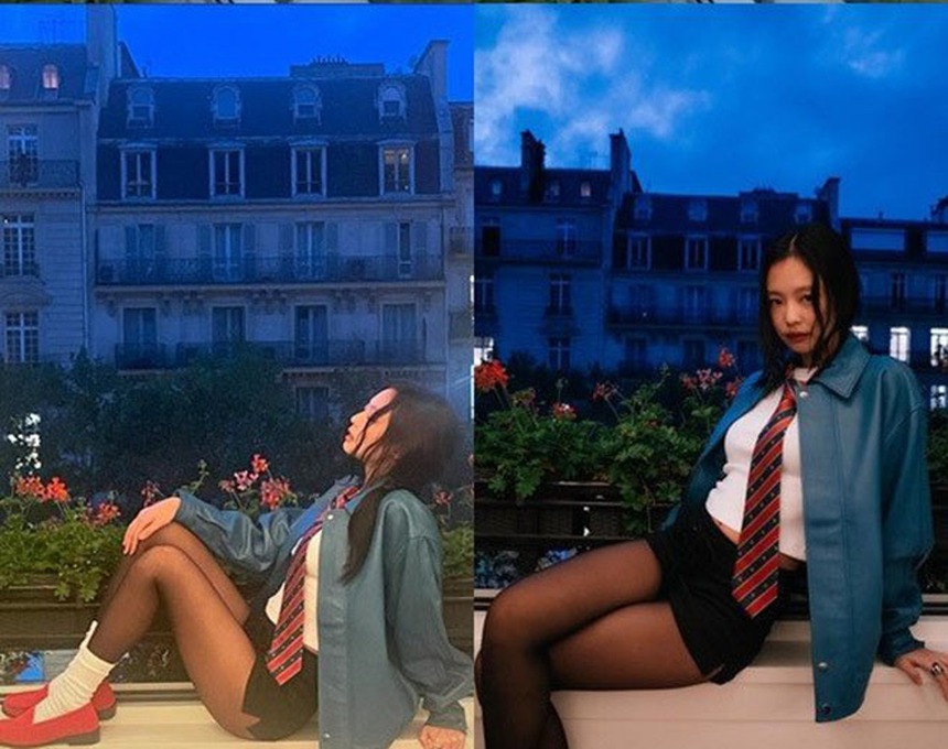 Jennie Blackpink quyến rũ với vẻ ngoài táo bạo trước khi phát hành đĩa đơn solo - Ảnh 2. Jennie Blackpink quyến rũ với vẻ ngoài táo bạo trước khi phát hành đĩa đơn solo - Ảnh 2.