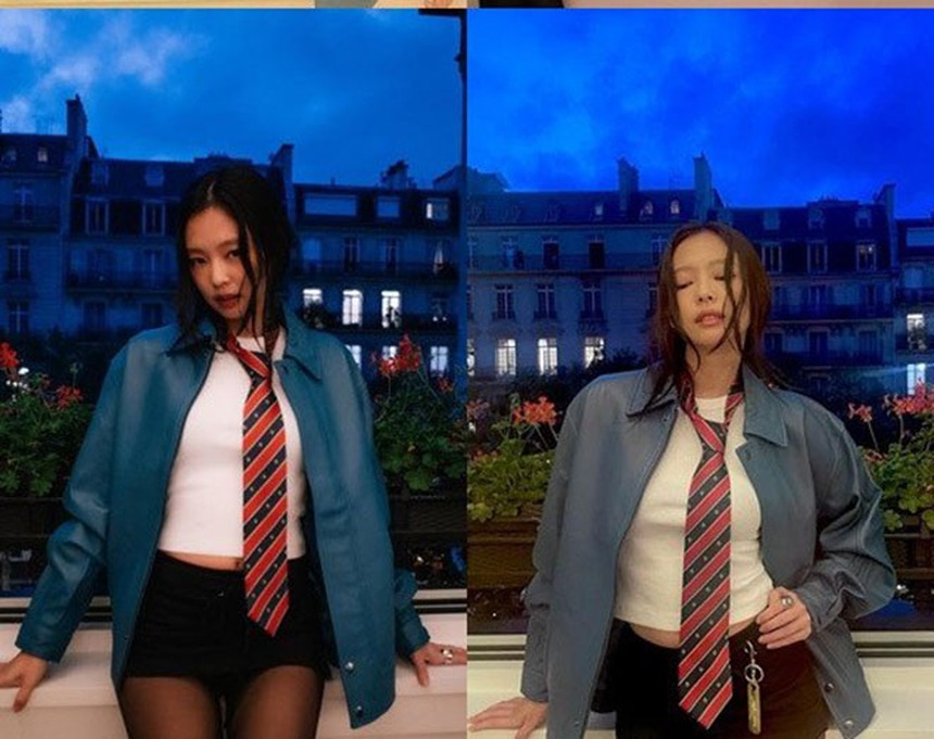 Jennie Blackpink quyến rũ với vẻ ngoài táo bạo trước khi phát hành đĩa đơn solo - Ảnh 3. Jennie Blackpink quyến rũ với vẻ ngoài táo bạo trước khi phát hành đĩa đơn solo - Ảnh 3.