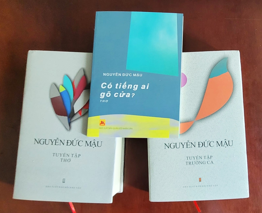 Nhà thơ Nguyễn Đức Mậu: "Màu hoa tim tím tôi tìm tuổi thơ" - Ảnh 5.