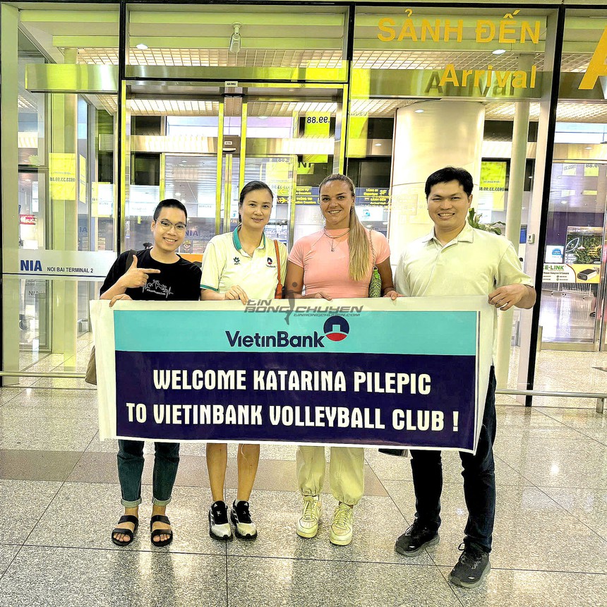 Đối chuyền người Croatia Katarina Pilepic gia nhập CLB Vietinbank, thi đấu giai đoạn 2 giải VĐQG Việt Nam Đối chuyền người Croatia Katarina Pilepic gia nhập CLB Vietinbank, thi đấu giai đoạn 2 giải VĐQG Việt Nam