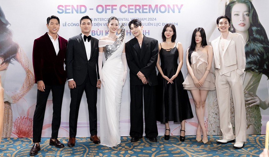 Dàn sao 'Đảo thiên đường' ủng hộ Bùi Khánh Linh nhận sash thi Miss Intercontinental, đồ đôi của cặp 'hot' Hàn gây chú ý - Ảnh 1. Dàn sao 'Đảo thiên đường' ủng hộ Bùi Khánh Linh nhận sash thi Miss Intercontinental, đồ đôi của cặp 'hot' Hàn gây chú ý - Ảnh 1.