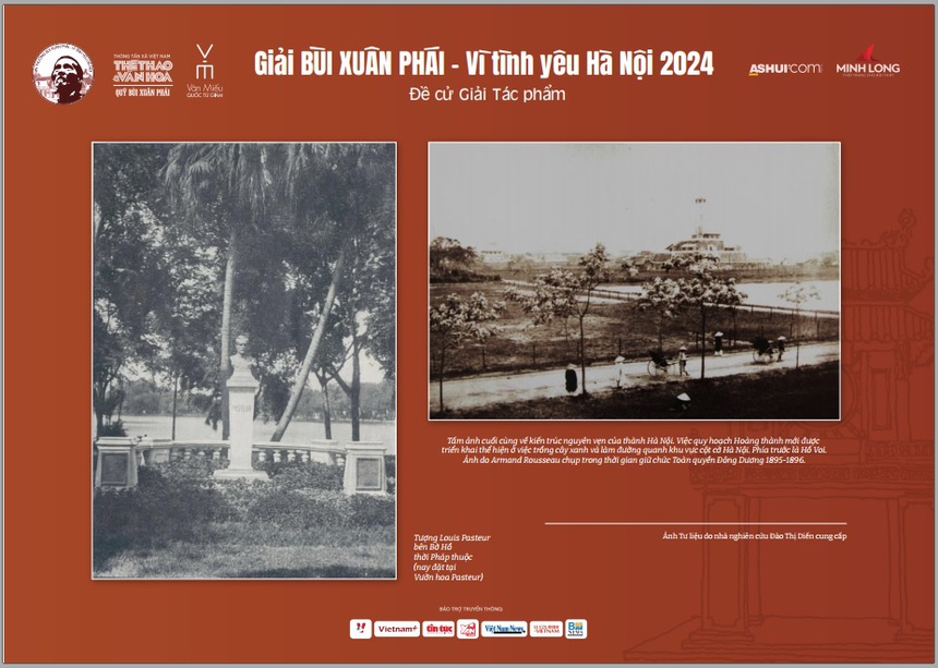 Hình ảnh tại trưng bày "Vì tình yêu Hà Nội" trong sân Thái Học Văn miếu - Ảnh 9.