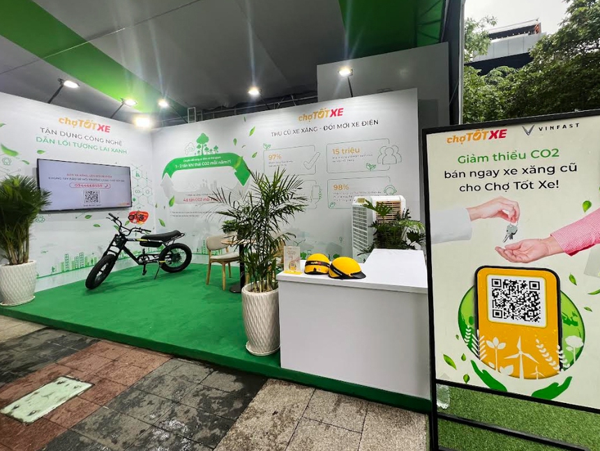 Chợ Tốt Xe giới thiệu "Thu cũ xe xăng, đổi mới xe điện" - Ảnh 1. Chợ Tốt Xe giới thiệu "Thu cũ xe xăng, đổi mới xe điện" - Ảnh 1.