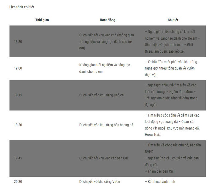 Khám phá Tour xe điện đom đóm và quan sát động vật hoang dã ban đêm tại Vườn quốc gia Cúc Phương - Ảnh 1.