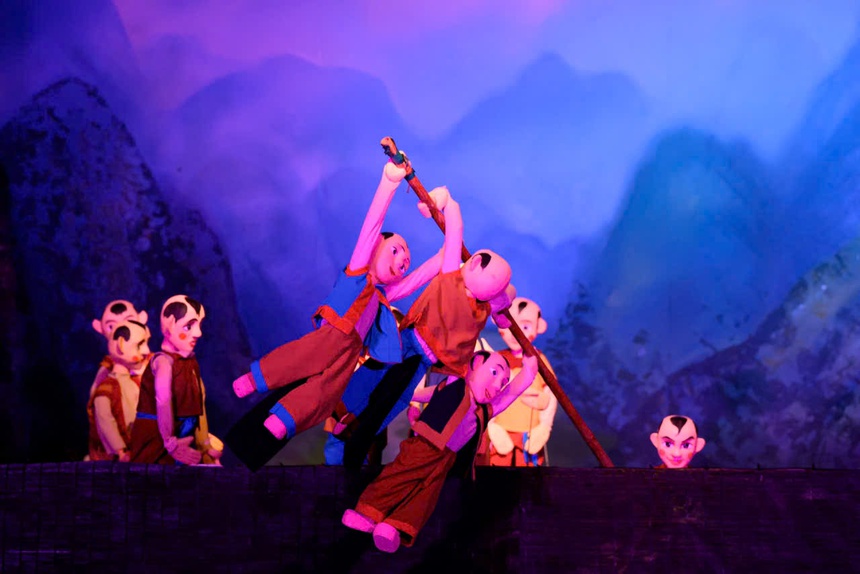 Nhà hát Múa rối Thăng Long nhận "mưa" Huy chương Vàng - Ảnh 1.