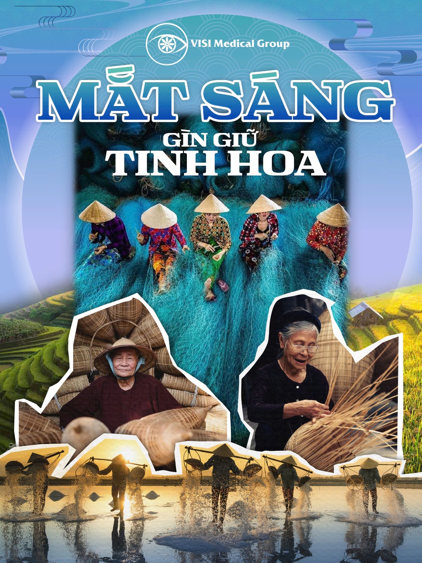 Chiến dịch "Mắt sáng - gìn giữ tinh hoa" mang lại ánh sáng cho những nghệ nhân - Ảnh 1.