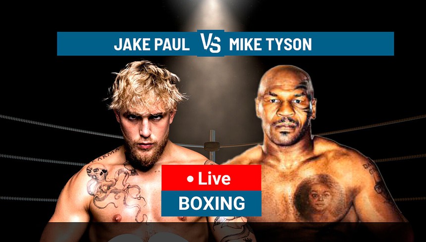 TRỰC TIẾP boxing Mike Tyson vs Jake Paul hôm nay - Ảnh 2. TRỰC TIẾP boxing Mike Tyson vs Jake Paul hôm nay - Ảnh 2.