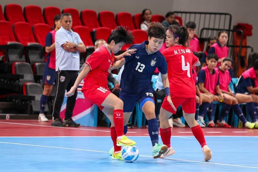 Lịch thi đấu chung kết futsal nữ Đông Nam Á 2024: Việt Nam vs Thái Lan - Ảnh 1. Lịch thi đấu chung kết futsal nữ Đông Nam Á 2024: Việt Nam vs Thái Lan - Ảnh 1.
