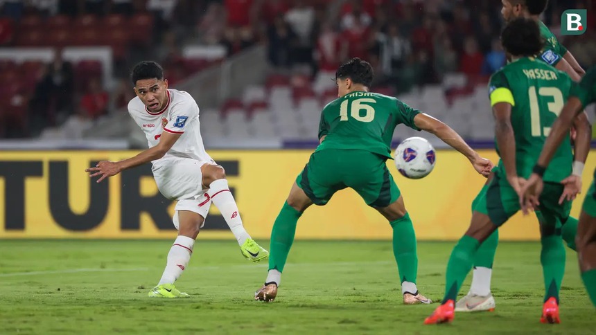 Đội tuyển Indonesia thăng tiến chóng mặt trên BXH FIFA sau trận thắng Saudi Arabia - Ảnh 1.