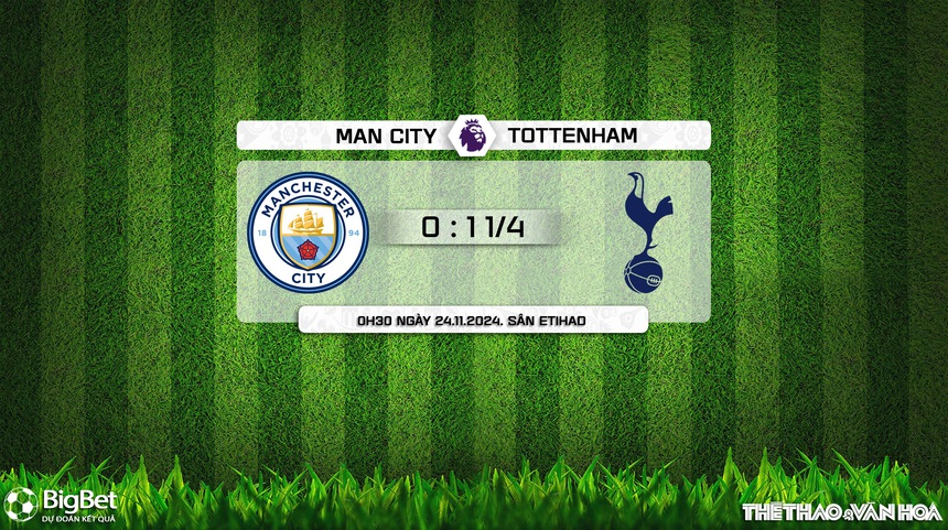 Nhận định, soi tỷ lệ Man City vs Tottenham (0h30, 24/11), vòng 12 Ngoại hạng Anh - Ảnh 7. Nhận định, soi tỷ lệ Man City vs Tottenham (0h30, 24/11), vòng 12 Ngoại hạng Anh - Ảnh 7.