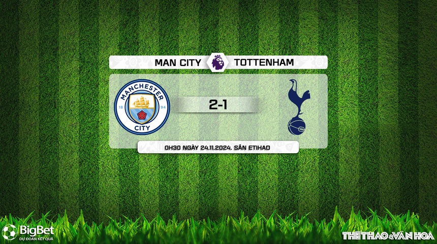 Nhận định, soi tỷ lệ Man City vs Tottenham (0h30, 24/11), vòng 12 Ngoại hạng Anh - Ảnh 9. Nhận định, soi tỷ lệ Man City vs Tottenham (0h30, 24/11), vòng 12 Ngoại hạng Anh - Ảnh 9.