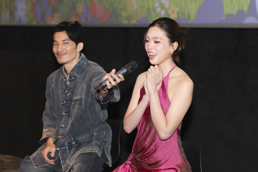 Ninh Dương Lan Ngọc, Tiểu Vy thành tiểu thương trong show thực tế - Ảnh 2. Ninh Dương Lan Ngọc, Tiểu Vy thành tiểu thương trong show thực tế - Ảnh 2.