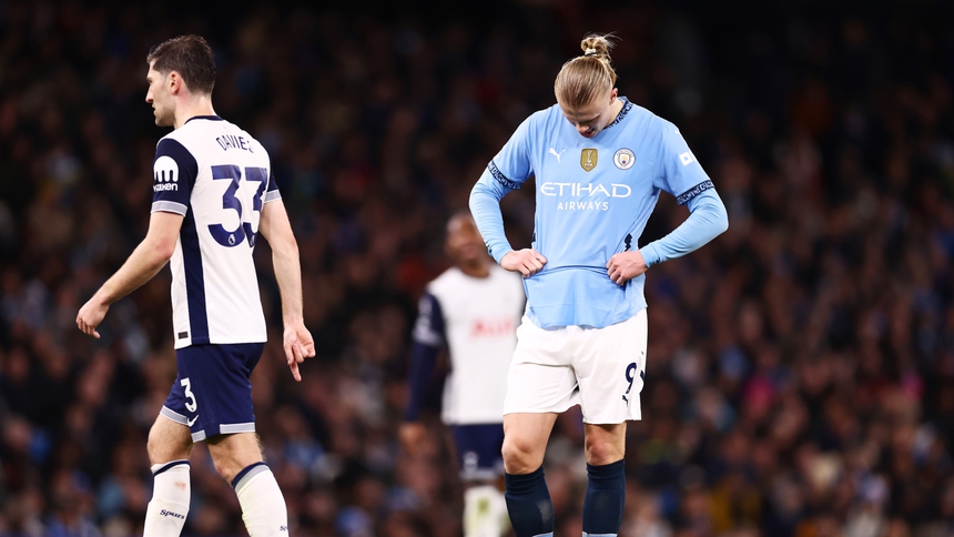 Địa chấn ở Etihad: Man City thảm bại cực khó tin trước Tottenham, giấc mơ vô địch lung lay dữ dội - Ảnh 2. Địa chấn ở Etihad: Man City thảm bại cực khó tin trước Tottenham, giấc mơ vô địch lung lay dữ dội - Ảnh 2.