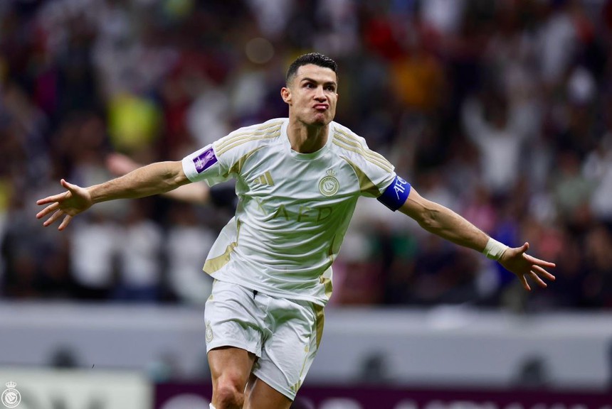 Ronaldo lập cú đúp, Al Nassr chiến thắng ở cúp C1 Châu Á