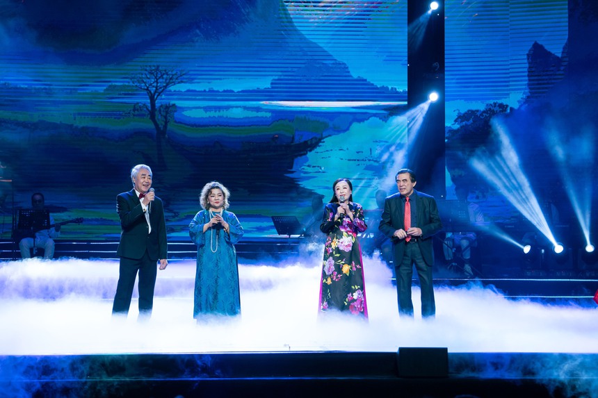 Dàn nghệ sĩ nhiều thế hệ quy tụ trong chương trình "Tết vạn lộc 2025" - Ảnh 4.