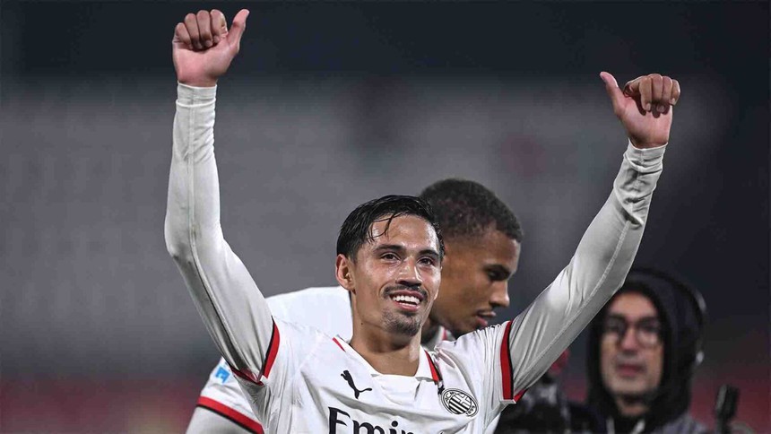 Tijjani Reijnders: “Niềm tự hào Đông Nam Á” tại Milan - Ảnh 1. Tijjani Reijnders: “Niềm tự hào Đông Nam Á” tại Milan - Ảnh 1.