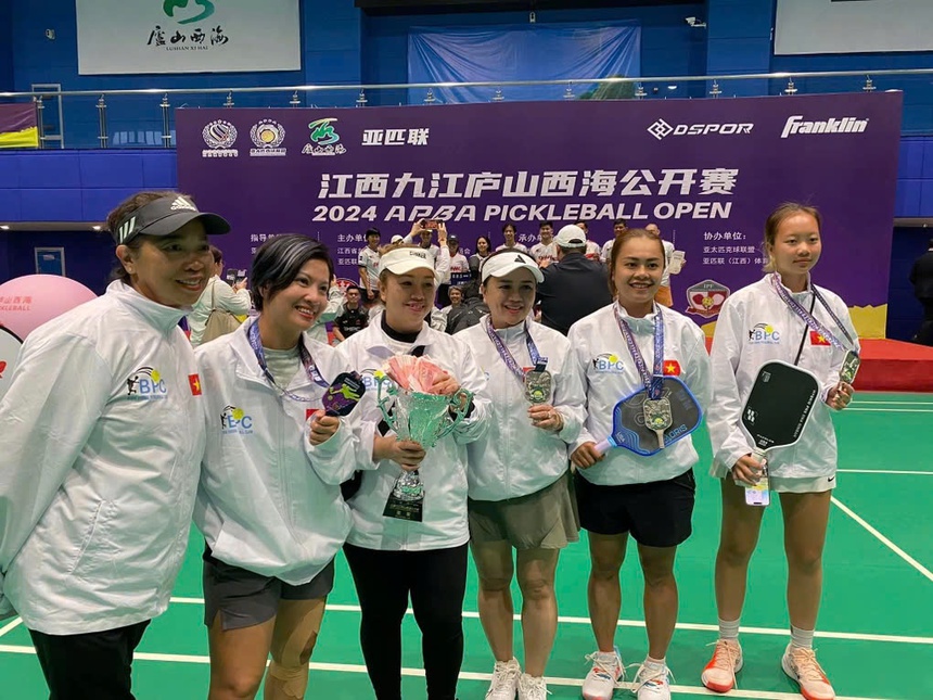 Những tấm huy chương châu Á và sự phát triển của pickleball Việt Nam - Ảnh 1.